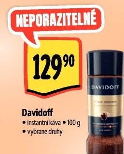 Instantní kávy Davidoff