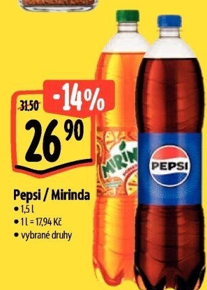 Limonáda Pepsi