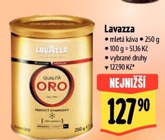 Mletá káva Lavazza