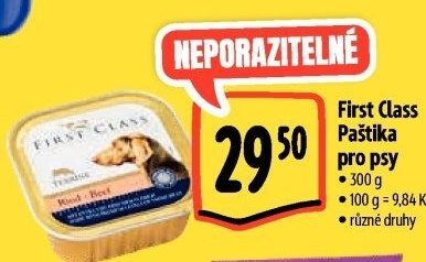 Paštika pro psy First Class