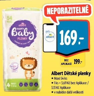 Pleny dětské Albert