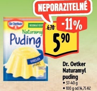 Pudink Naturamyl Dr. Oetker