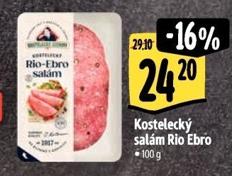 Salám Rio Ebro Kostelecké uzeniny