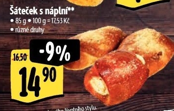 Šáteček s náplní