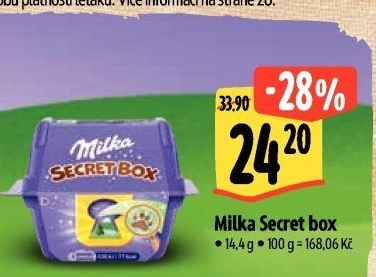Secret box Milka