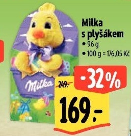 Sladkosti s plyšákem Milka