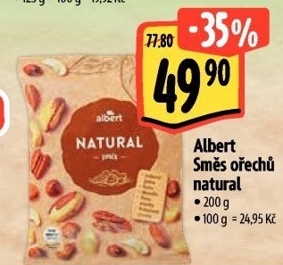 Směs ořechů Albert