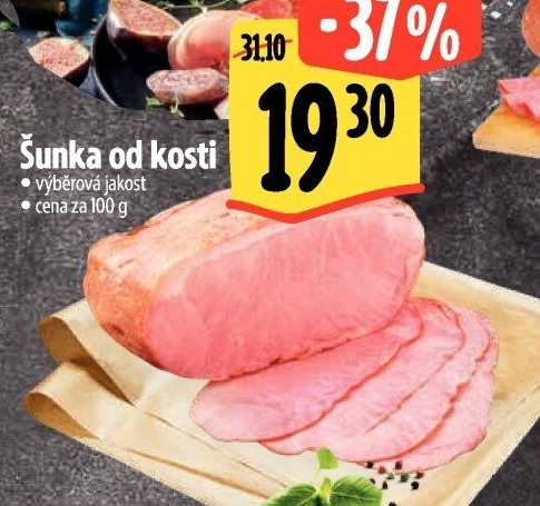 Šunka od kosti výběrová