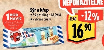 Sýr a křup Veselá kráva