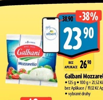 Sýr Mozzarella Galbani