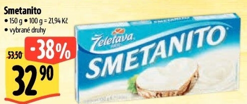 Sýr tavený Smetanito Želetava