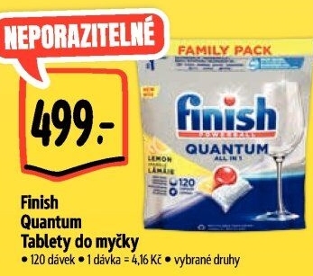 Tablety do myčky Quantum Finish