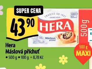 Tuk s máslovou příchutí Hera