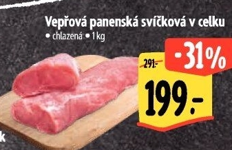 Vepřová panenská svíčková