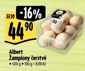 Žampiony Albert