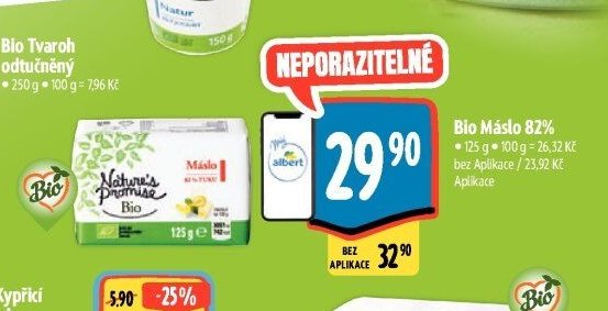 Bio Máslo 82%