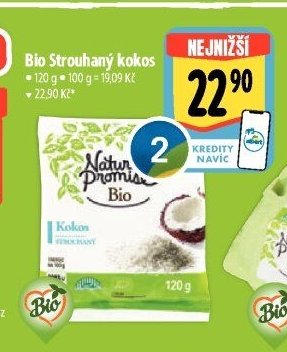 Bio Strouhaný kokos