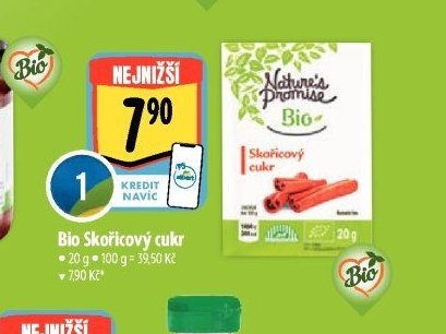 Bio Skořicový cukr