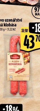 Albertovo uzenářství Kovářská klobása