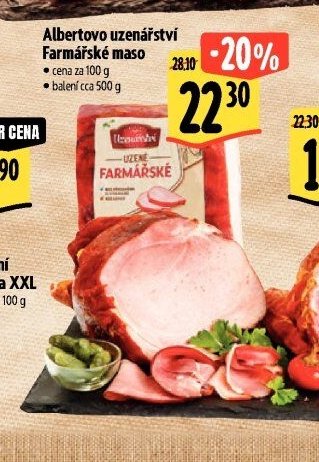 Albertovo uzenářství Farmářské maso