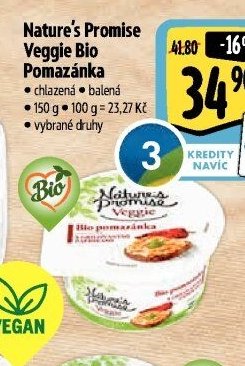 Nature's Promise Veggie Bio Pomazánka