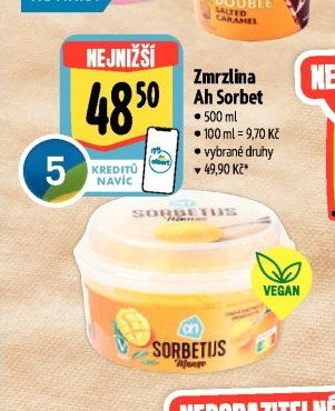 Zmrzlina Ah Sorbet