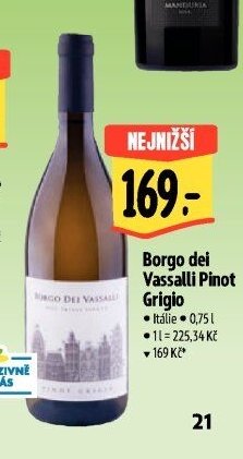 Borgo dei Vassalli Pinot Grigio