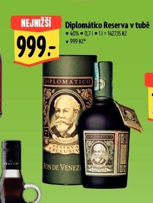 Diplomático Reserva v tubě