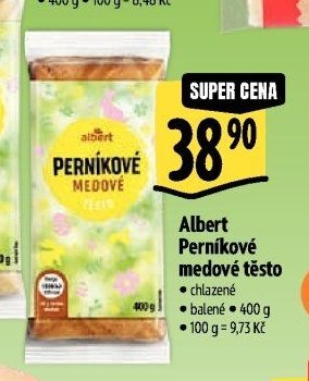 Albert Perníkové medové těsto