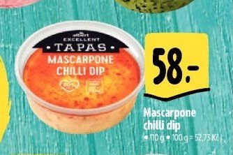 Mascarpone chilli dip