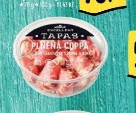 Plněná Coppa se smetanovým sýrem a fiky