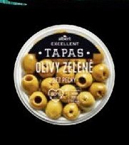 Tapas olivy zelené
