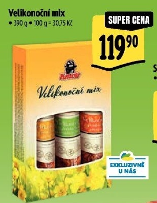 Balení velikonoční mix Kmotr