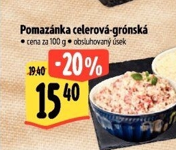 Celerová pomazánka - grónská