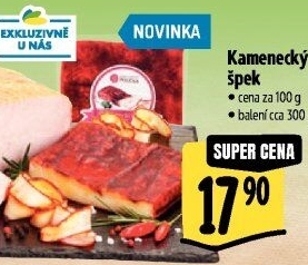 Kamenecký špek Maso uzeniny Polička