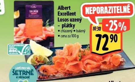 Losos uzený Albert Excellent