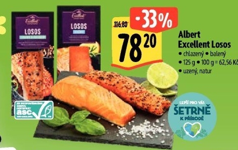 Losos uzený Albert Excellent