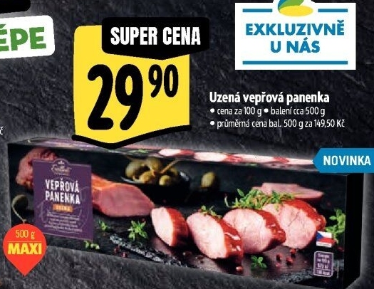 Panenka vepřová uzená Albert Excellent