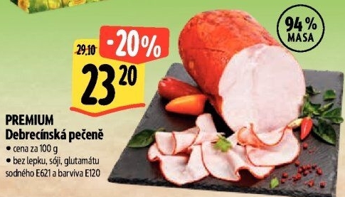 Pečeně debrecínská Premium