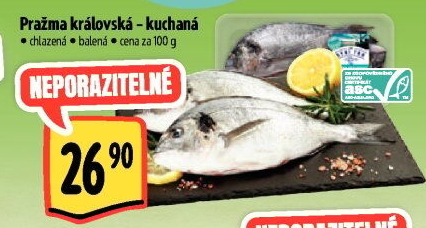 Pražma královská kuchaná Albert