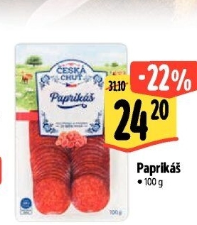 Salám Paprikáš Česká chuť