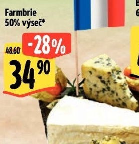 Sýr Farmbrie 50%