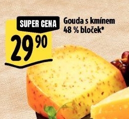 Sýr Gouda s kmínem 48%