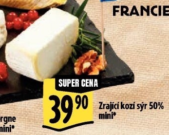 Sýr kozí zrající 50%