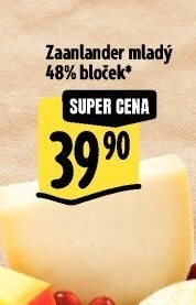 Sýr Zaanlander mladý 48 %