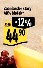Sýr Zaanlander starý 48 %