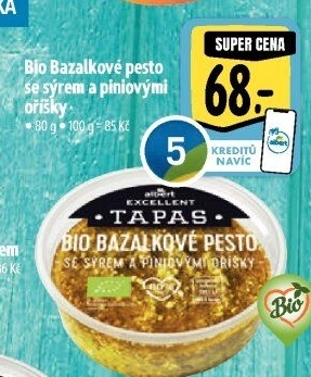 Tapas Pesto bio Albert Excellent