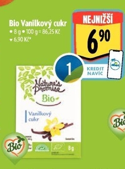 Vanilkový cukr bio Nature'