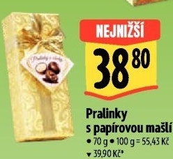 Bonboniéra pralinky