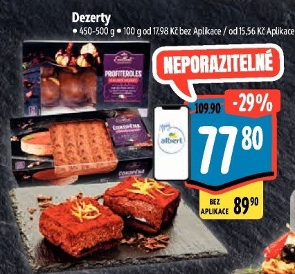 Dezerty Albert Excellent